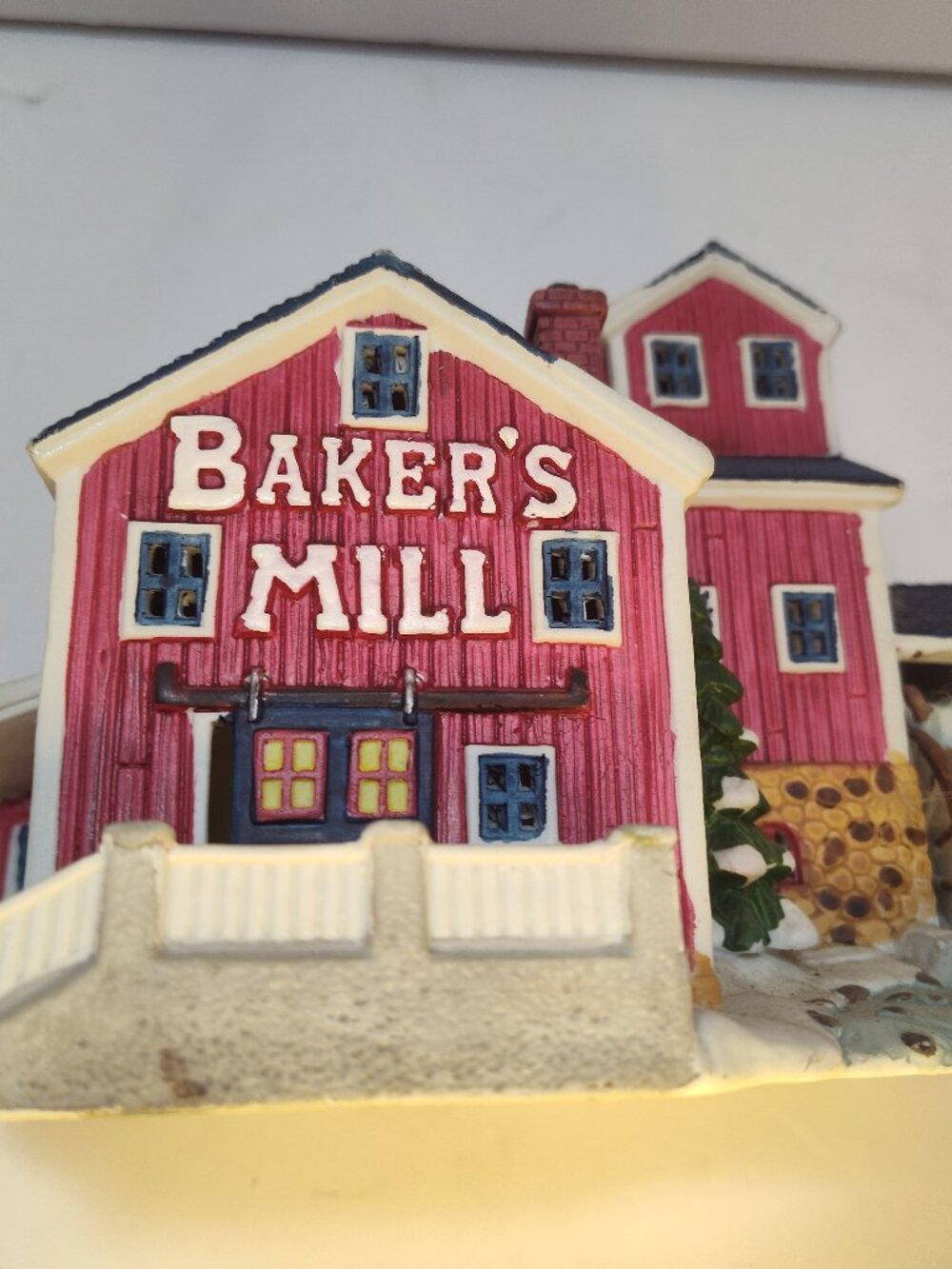 Lemax Harvest Crossing Baker's Mill 1996